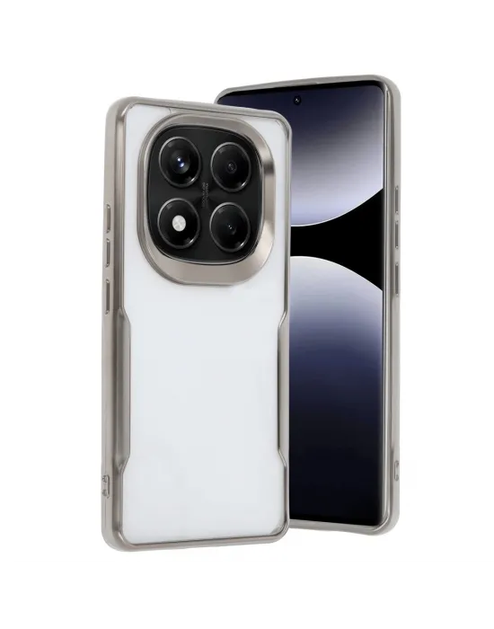 Xiaomi Redmi Note 14 Pro 5g Kılıf Boyi Silikon Kapak - Titan Gri