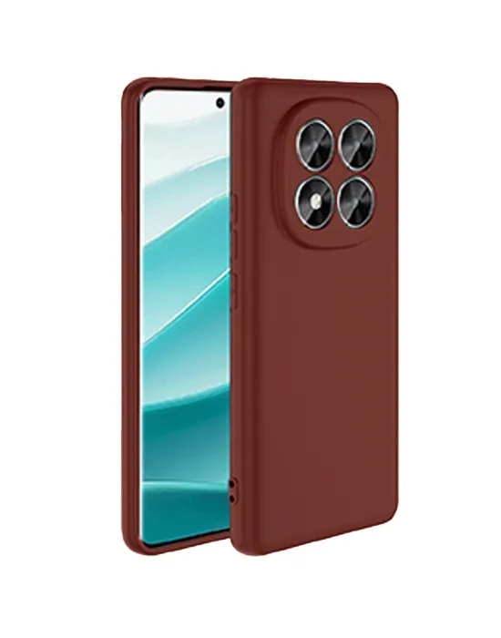 Xiaomi Redmi Note 14 Pro 5g Kılıf First Silikon - Bordo