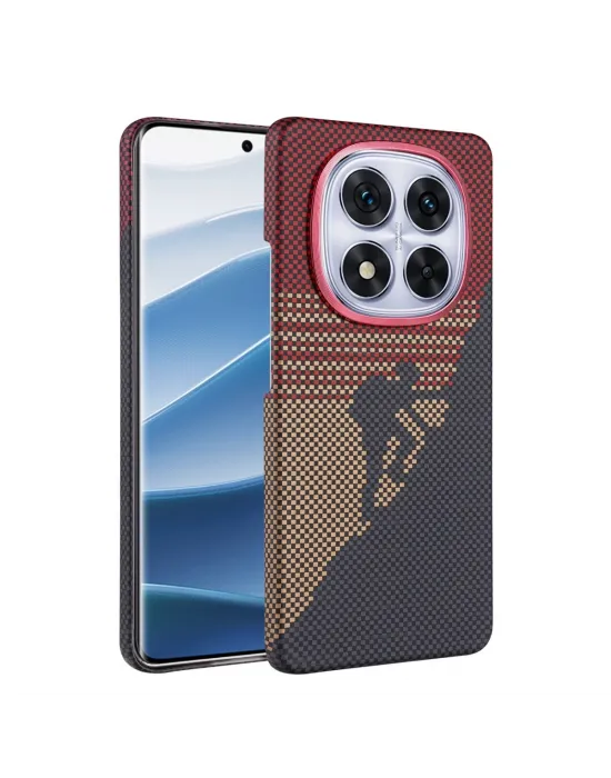 Xiaomi Redmi Note 14 Pro Plus Vega Magsafe Kapak - Kırmızı