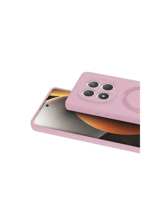Xiaomi Redmi Note 15 4g Regal Magsafe Standlı Kapak - Açık Pembe