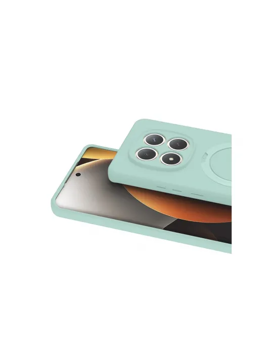 Xiaomi Redmi Note 15 4g Regal Magsafe Standlı Kapak - Su Yeşili