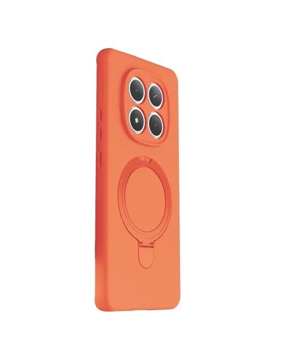 Xiaomi Redmi Note 15 4g Regal Magsafe Standlı Kapak - Turuncu