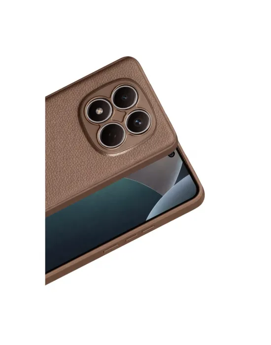 Xiaomi Redmi Note 15 4g Thermax Silikon Kılıf - Kahverengi