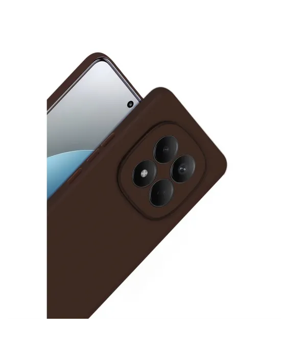 Xiaomi Redmi Note 15 Pro 4g First Silikon - Kahverengi