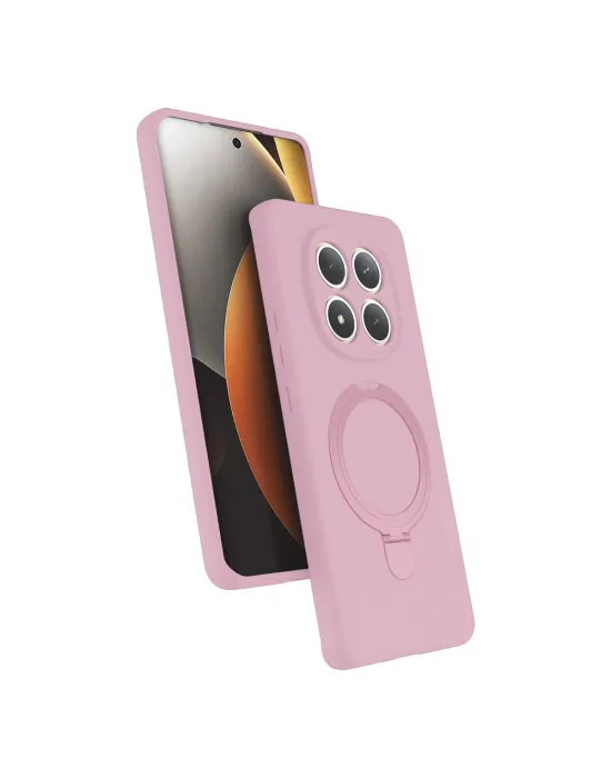 Xiaomi Redmi Note 15 Pro 4g Regal Magsafe Standlı Kapak - Açık Pembe