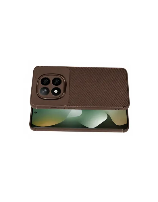 Xiaomi Redmi Note 15 Pro 5g Auto Focus Karbon Kapak - Kahverengi