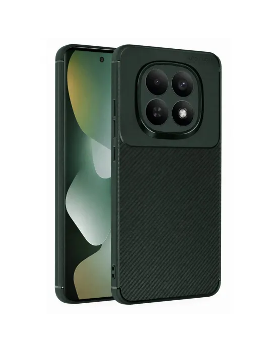 Xiaomi Redmi Note 15 Pro 5g Auto Focus Karbon Kapak - Koyu Yeşil