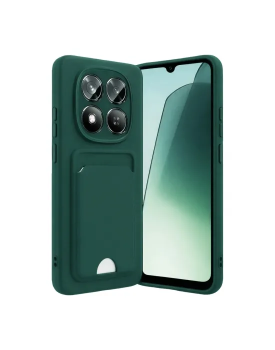 Xiaomi Redmi Note 15 Pro 5g Kelvin Kartvizitli Silikon - Koyu Yeşil
