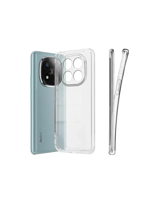Xiaomi Redmi Note 15 Pro 5g Lüx Şeffaf Silikon - Şeffaf
