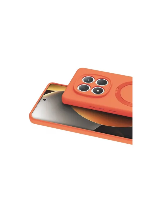 Xiaomi Redmi Note 15 Pro 5g Regal Magsafe Standlı Kapak - Turuncu
