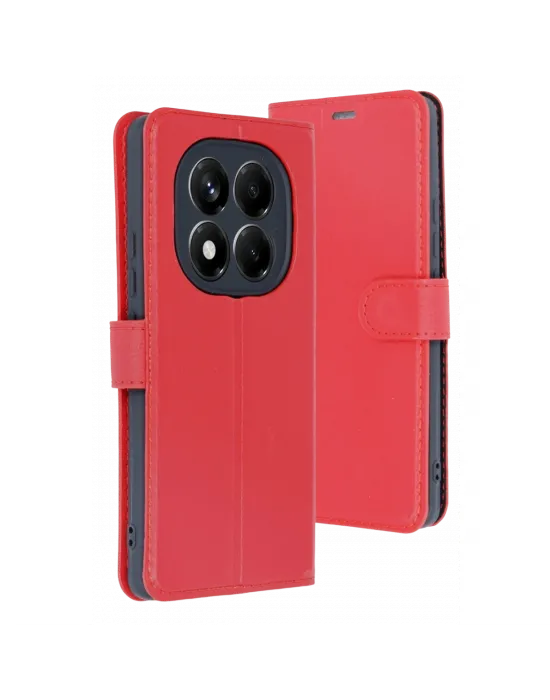 Xiaomi Redmi Note 15 Pro 5g Trend S Plus Kapaklı Kılıf - Kırmızı