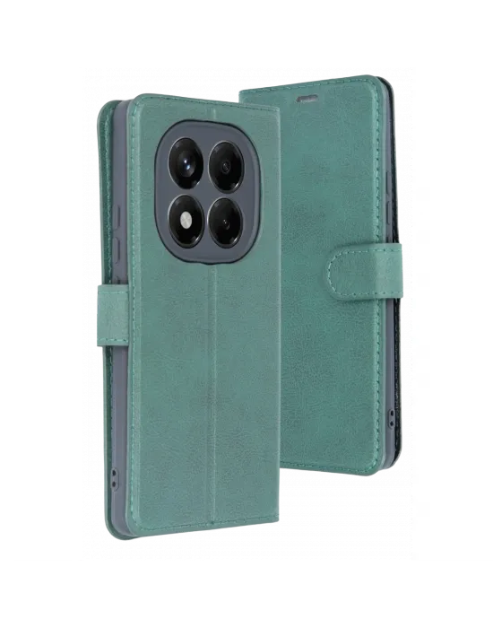 Xiaomi Redmi Note 15 Pro 5g Trend S Plus Kapaklı Kılıf - Yeşil