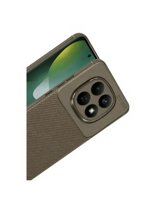Xiaomi Redmi Note 15 Pro Plus 5g Auto Focus Karbon Kapak - Kahverengi