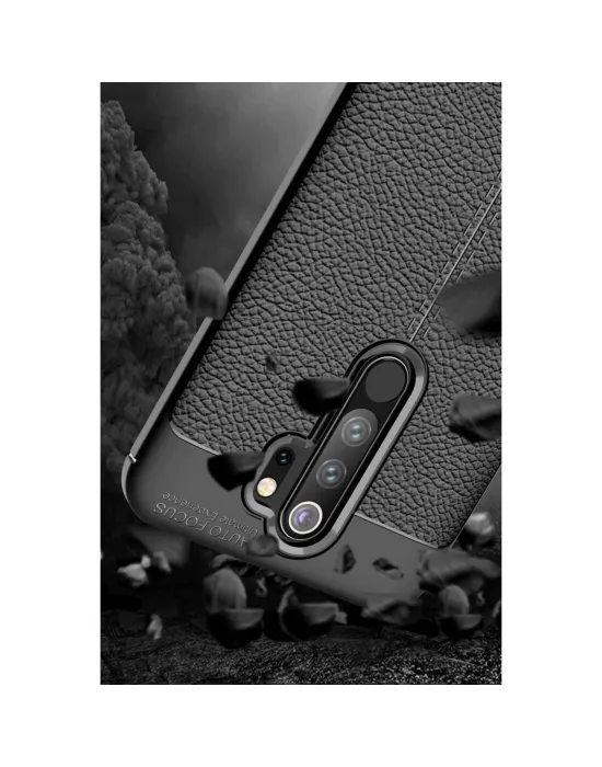 Xiaomi Redmi Note 8 Pro Kılıf Auto Focus Kapak - Kırmızı