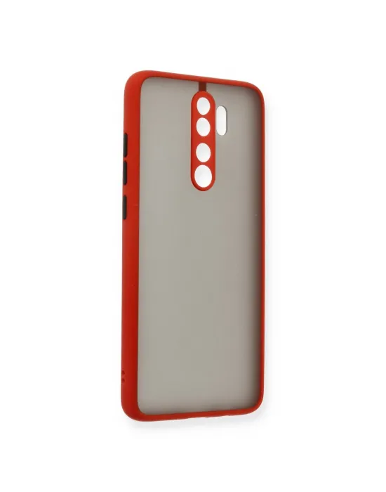 Xiaomi Redmi Note 8 Pro Kılıf Montreal Silikon Kapak - Kırmızı