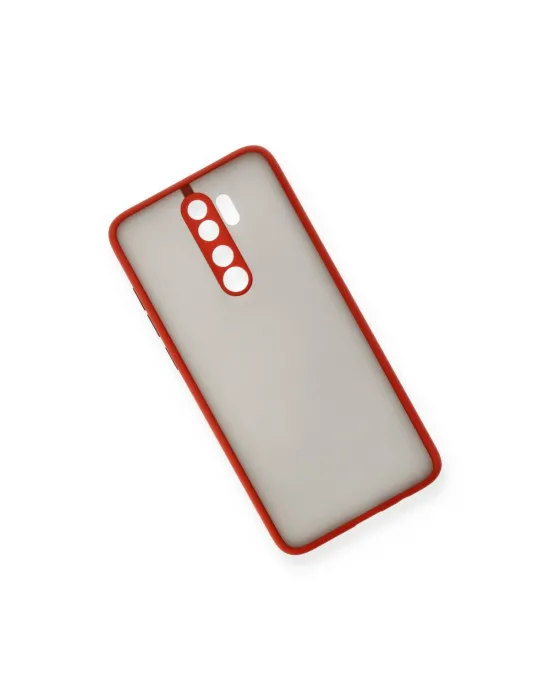 Xiaomi Redmi Note 8 Pro Kılıf Montreal Silikon Kapak - Kırmızı