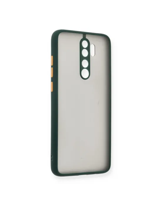 Xiaomi Redmi Note 8 Pro Kılıf Montreal Silikon Kapak - Yeşil