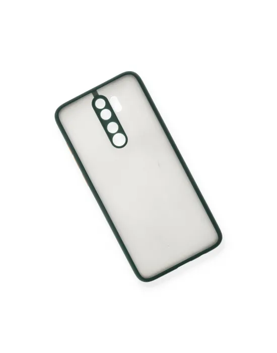 Xiaomi Redmi Note 8 Pro Kılıf Montreal Silikon Kapak - Yeşil