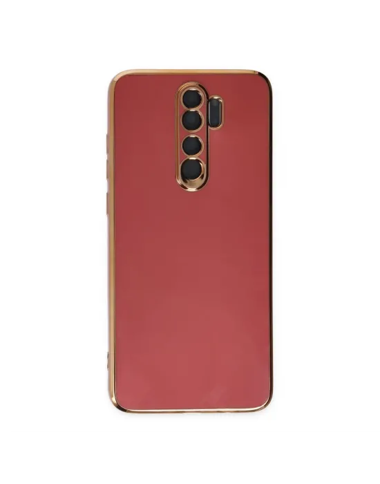 Xiaomi Redmi Note 8 Pro Kılıf Volet Silikon - Kırmızı