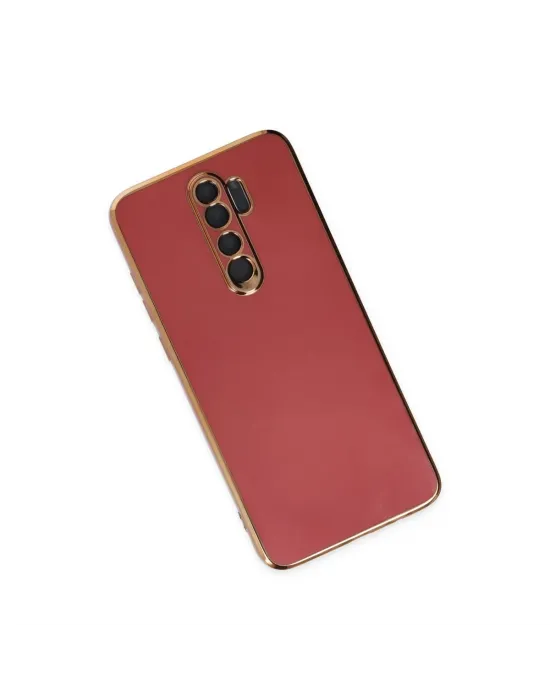 Xiaomi Redmi Note 8 Pro Kılıf Volet Silikon - Kırmızı