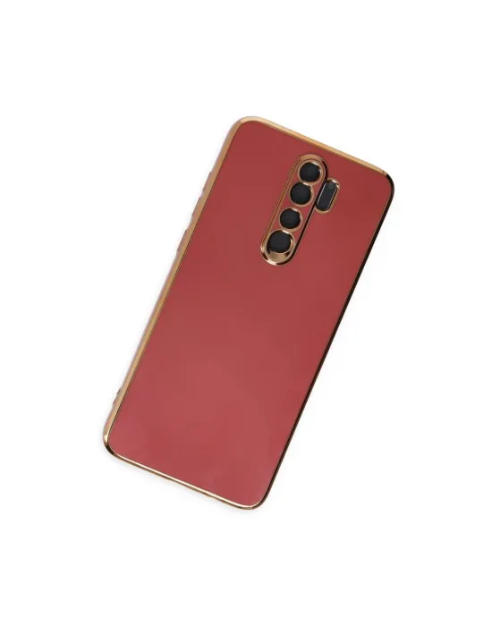 Xiaomi Redmi Note 8 Pro Kılıf Volet Silikon - Kırmızı
