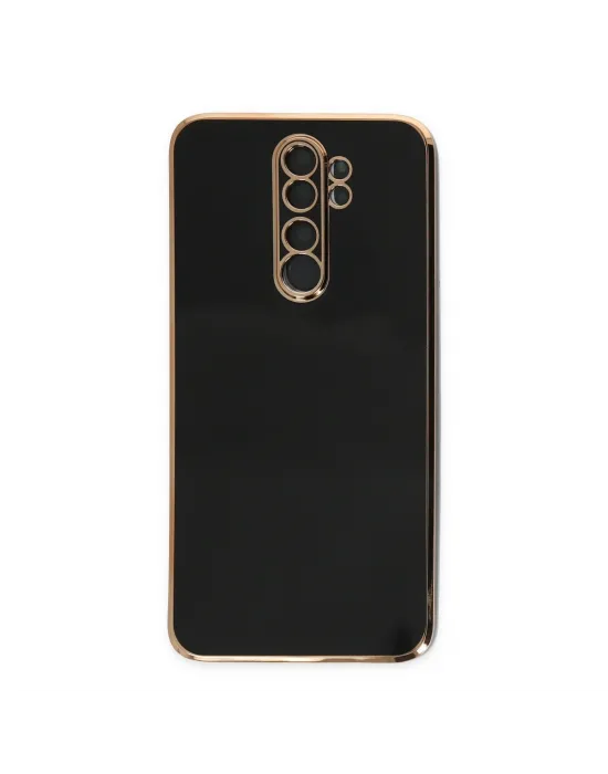 Xiaomi Redmi Note 8 Pro Kılıf Volet Silikon - Siyah