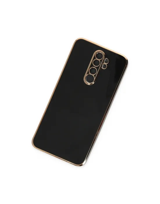 Xiaomi Redmi Note 8 Pro Kılıf Volet Silikon - Siyah