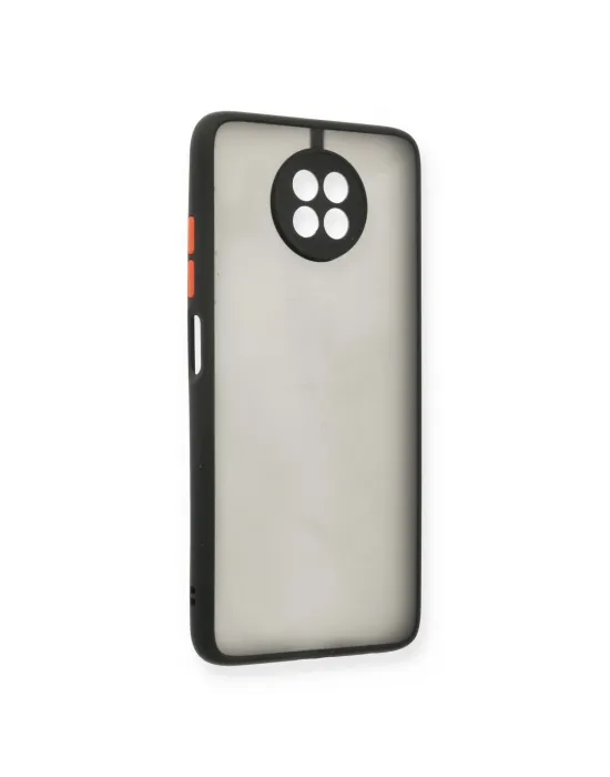 Xiaomi Redmi Note 9 5g Kılıf Montreal Silikon Kapak - Siyah