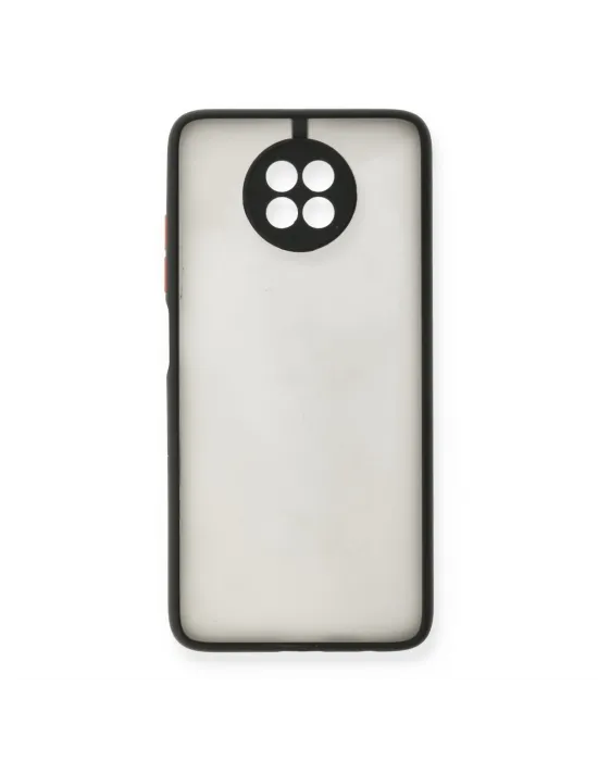 Xiaomi Redmi Note 9 5g Kılıf Montreal Silikon Kapak - Siyah