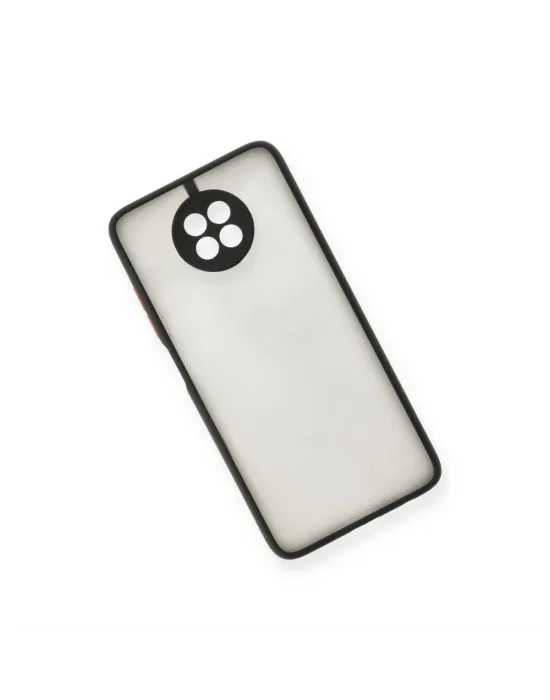 Xiaomi Redmi Note 9 5g Kılıf Montreal Silikon Kapak - Siyah