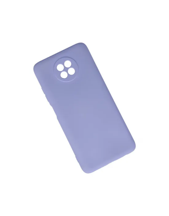 Xiaomi Redmi Note 9 5g Kılıf Nano İçi Kadife Silikon - Lila