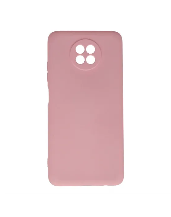 Xiaomi Redmi Note 9 5g Kılıf Nano İçi Kadife Silikon - Pembe