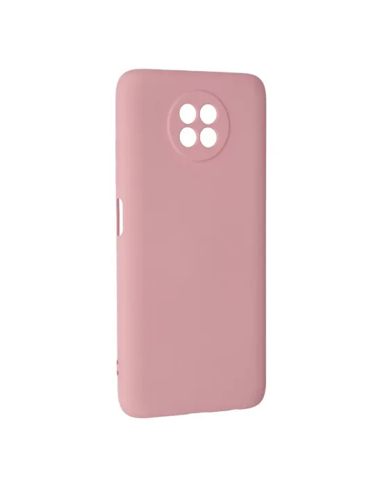 Xiaomi Redmi Note 9 5g Kılıf Nano İçi Kadife Silikon - Pembe