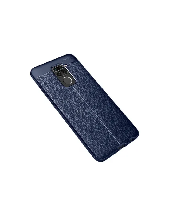 Xiaomi Redmi Note 9 Kılıf Auto Focus Kapak - Lacivert