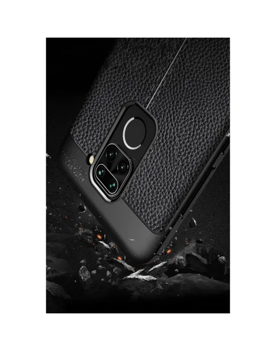 Xiaomi Redmi Note 9 Kılıf Auto Focus Kapak - Lacivert