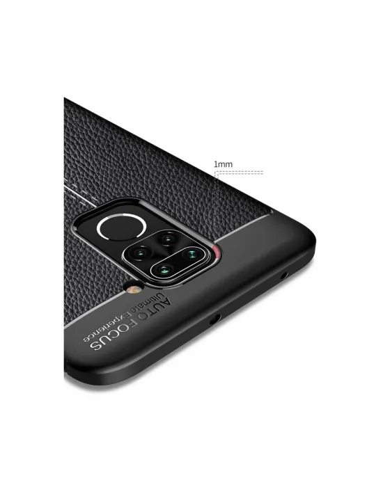 Xiaomi Redmi Note 9 Kılıf Auto Focus Kapak - Lacivert