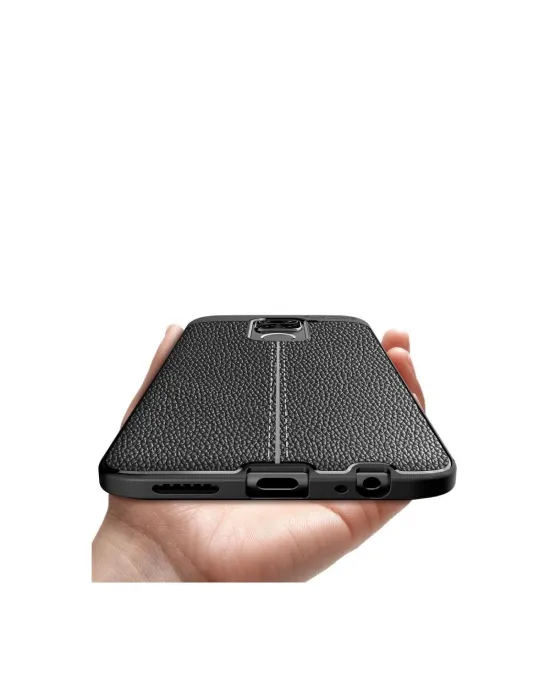 Xiaomi Redmi Note 9 Kılıf Auto Focus Kapak - Lacivert