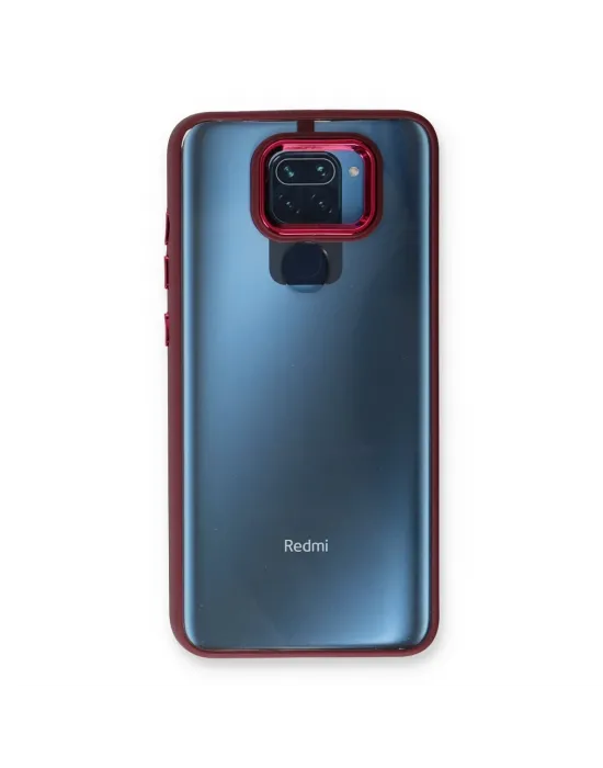 Xiaomi Redmi Note 9 Kılıf Dora Kapak - Kırmızı