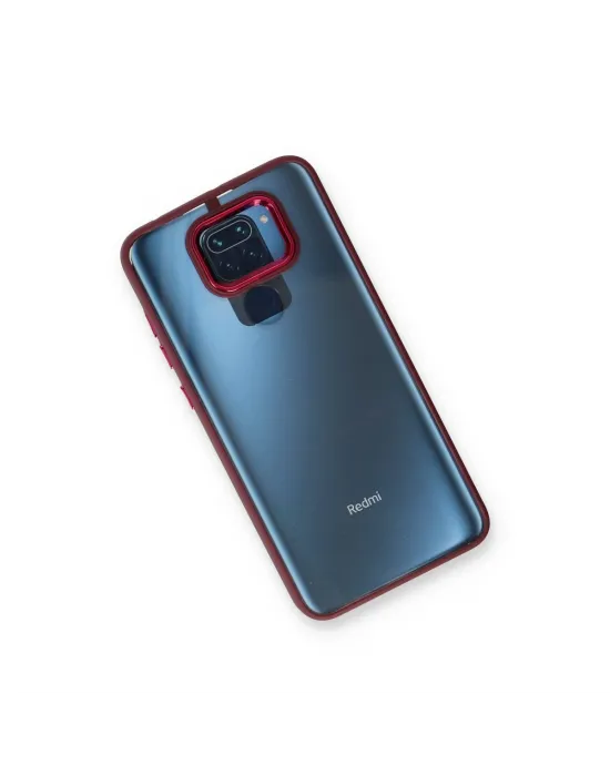 Xiaomi Redmi Note 9 Kılıf Dora Kapak - Kırmızı