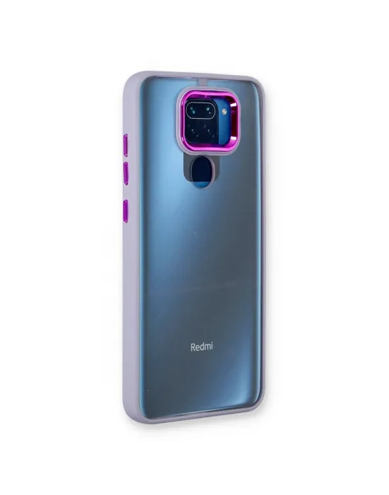 Xiaomi Redmi Note 9 Kılıf Dora Kapak - Lila