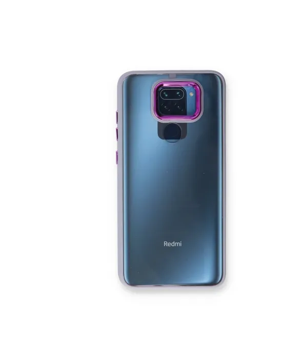 Xiaomi Redmi Note 9 Kılıf Dora Kapak - Lila