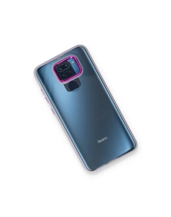 Xiaomi Redmi Note 9 Kılıf Dora Kapak - Lila