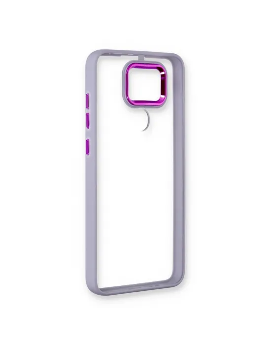 Xiaomi Redmi Note 9 Kılıf Dora Kapak - Lila