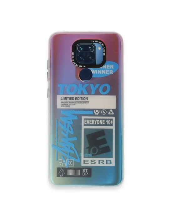 Xiaomi Redmi Note 9 Kılıf Estoril Desenli Kapak - Estoril - 1