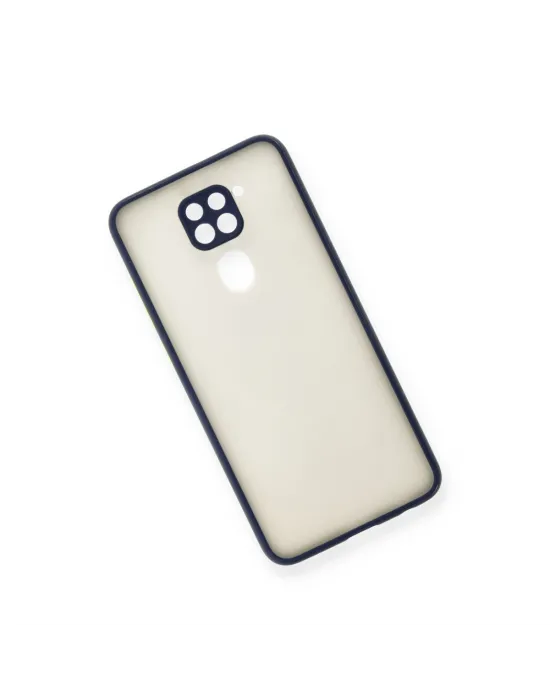 Xiaomi Redmi Note 9 Kılıf Montreal Silikon Kapak - Lacivert