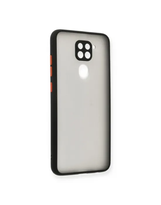 Xiaomi Redmi Note 9 Kılıf Montreal Silikon Kapak - Siyah