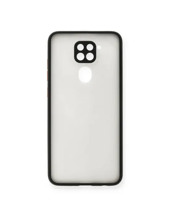 Xiaomi Redmi Note 9 Kılıf Montreal Silikon Kapak - Siyah