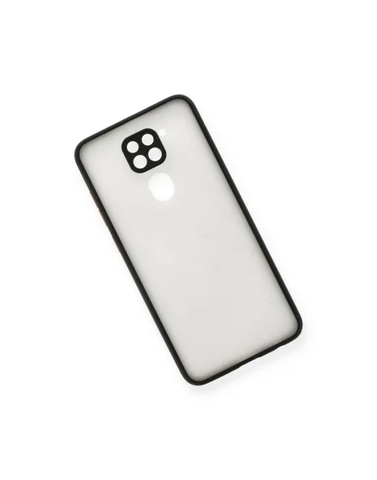 Xiaomi Redmi Note 9 Kılıf Montreal Silikon Kapak - Siyah