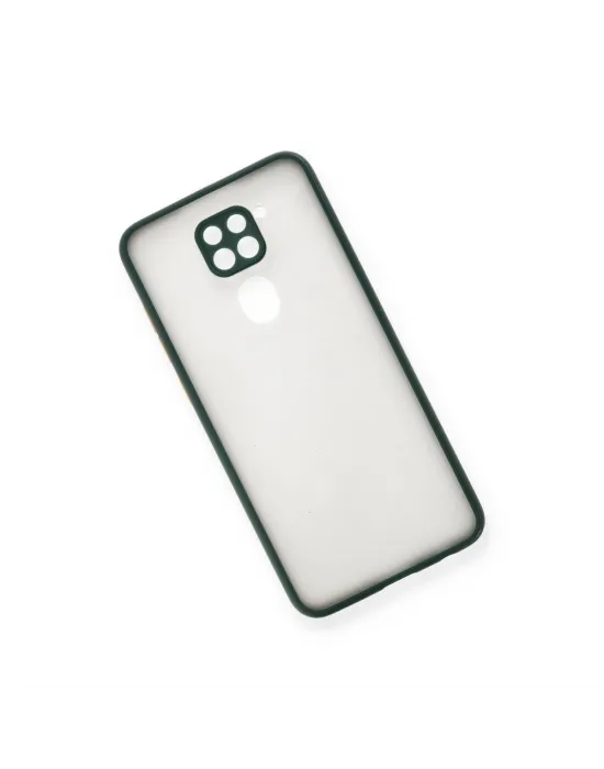 Xiaomi Redmi Note 9 Kılıf Montreal Silikon Kapak - Yeşil