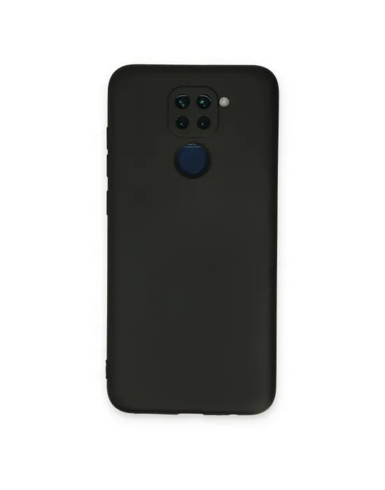 Xiaomi Redmi Note 9 Kılıf Nano İçi Kadife Silikon - Siyah